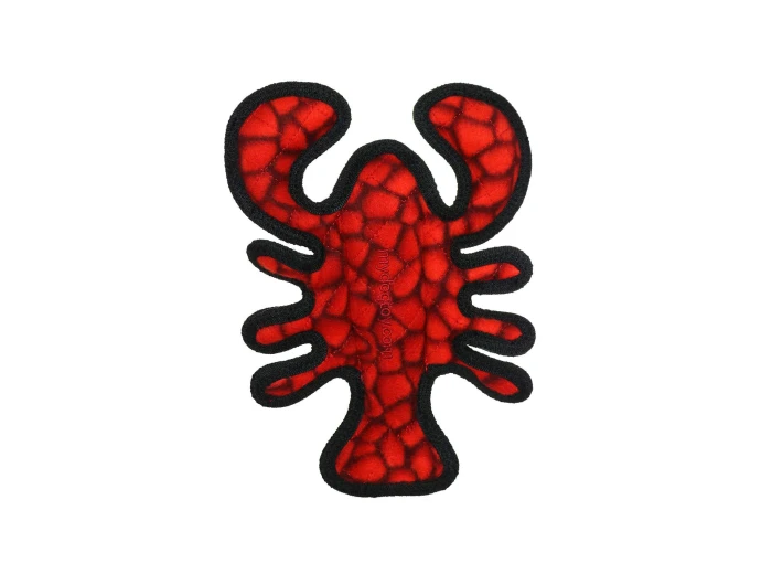 Tuffy Ocean JR Lobster, Durable, Tough, Squeaky Dog Toy
