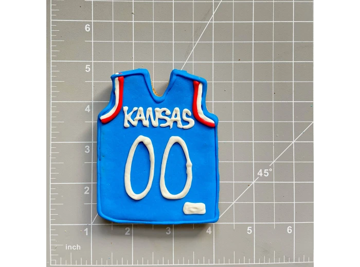 Sports Season Cookies Puppy with Football 4"