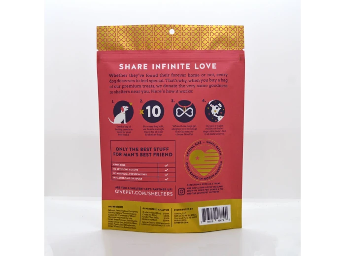 GivePet Crunchy Dog Treats Campfire Feast 12 Oz.