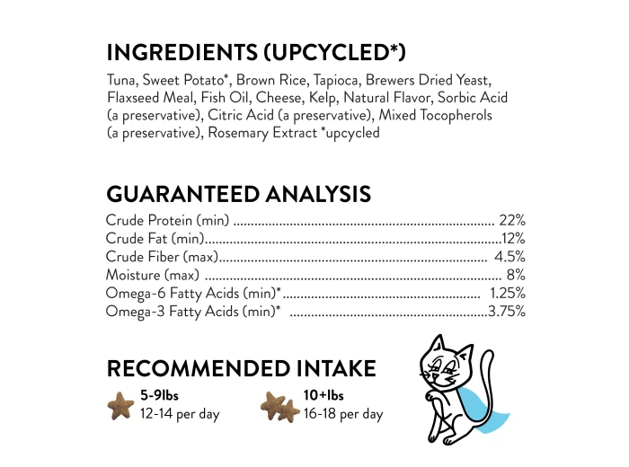 More Tuna, Cheese Crunchy Cat Treats