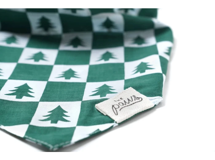 Spruce Winter Dog Bandana SizeXS
