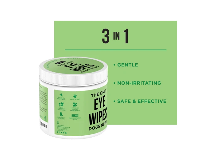 The Only Eye Wipes Dogs Need