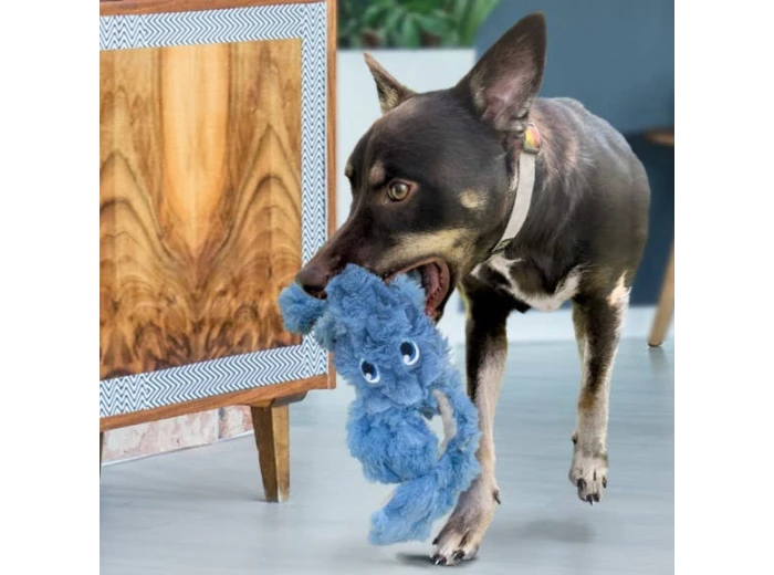 KONG® Scrumplez Elephant Dog Plush Toy Medium