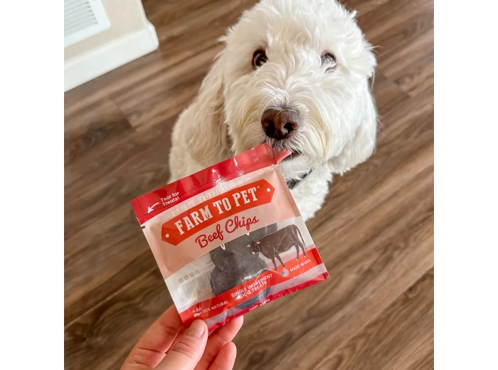 Beef Chips Snack Packs for Dogs (24)