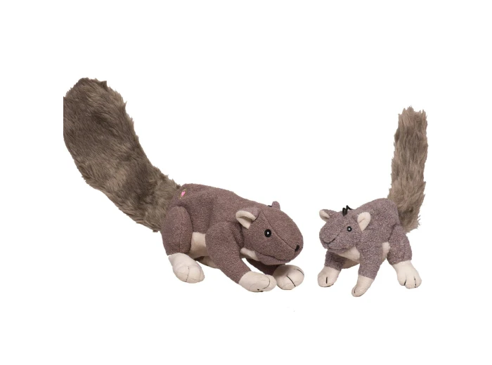Feller Squirrel Plush Dog Toy Small