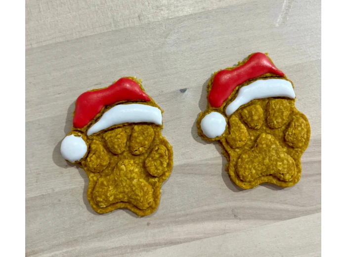 Santa Paw Cookie