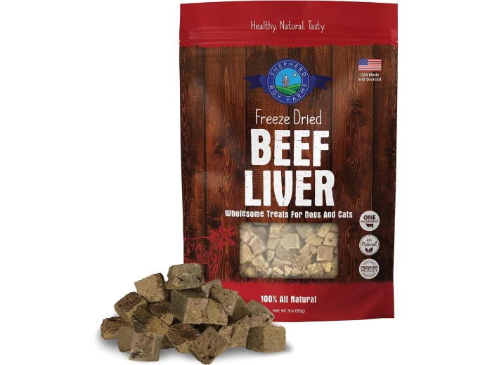 Freeze Dried Beef Heart Treats 3oz