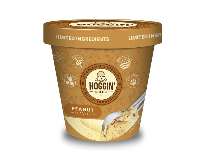 Hoggin' Dogs No Sugar Added Ice Cream Mix for Dogs Prime Rib