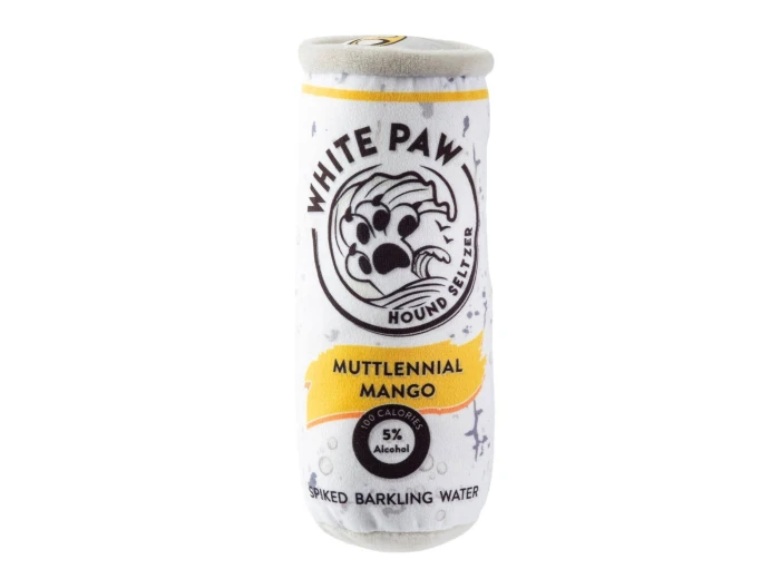 White Paw - Muttlennial Mango Squeaker Dog Toy
