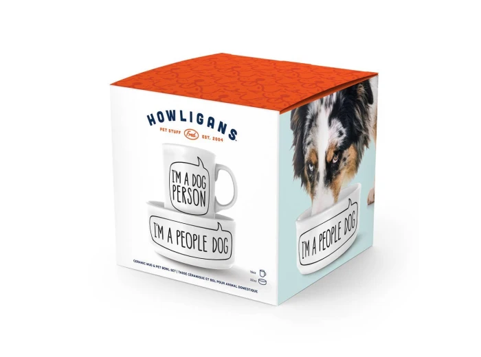 Howligans - Mug + Dog Bowl - Dog Person