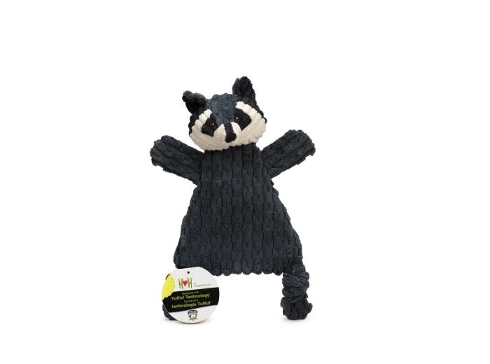 Reggie Raccoon HuggleFlatties™ Plush Dog Toy
