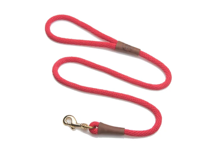 Snap Leash - 1/2" X 6' White