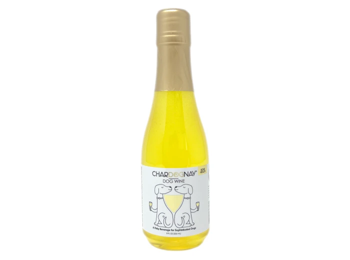CharDOGnay Fish Oil + Bone Health Dog Wine Liquid Supplement