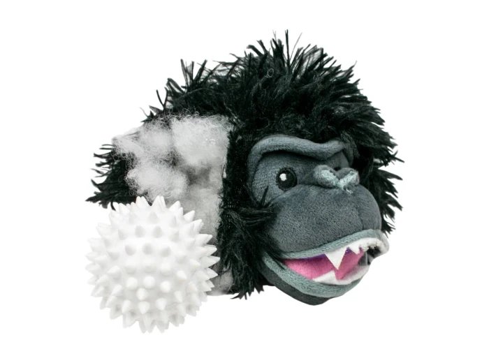 2-in-1 Grizzly Fetch Ball Dog Toy