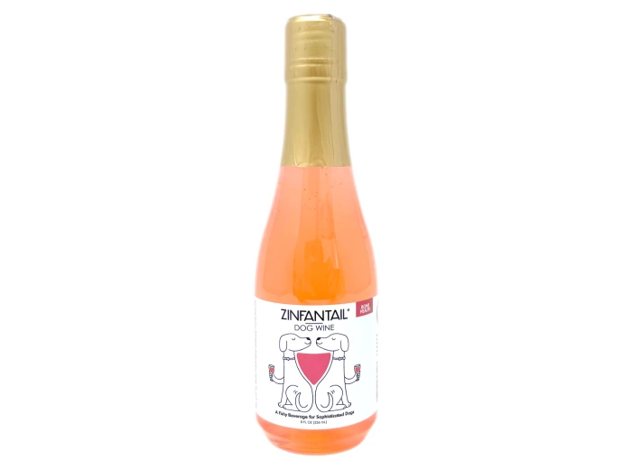 Zinfantail Fish Oil + Bone Health Dog Wine Liquid Supplement