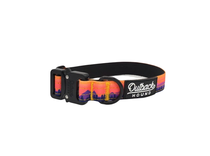 Mountain Sunrise Dog Collar S