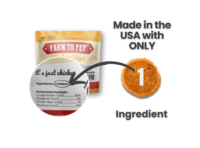 Chicken Chips Snack Packs for Dogs (24)