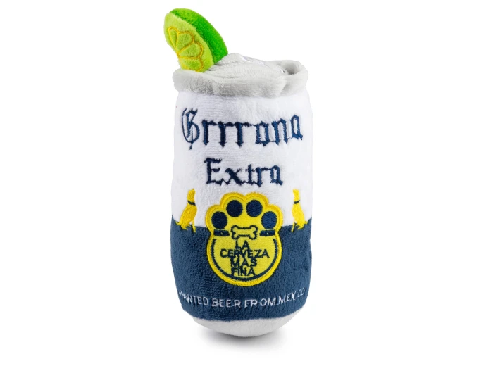 Grrrona Can Squeaker Dog Toy