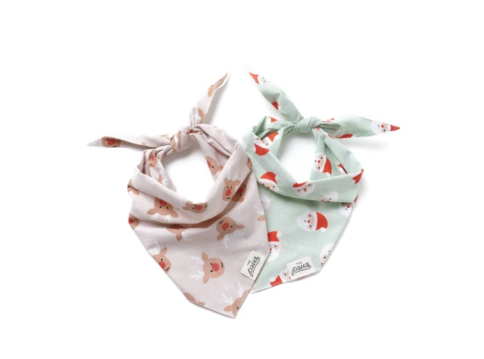 Claus Christmas Dog Bandana S