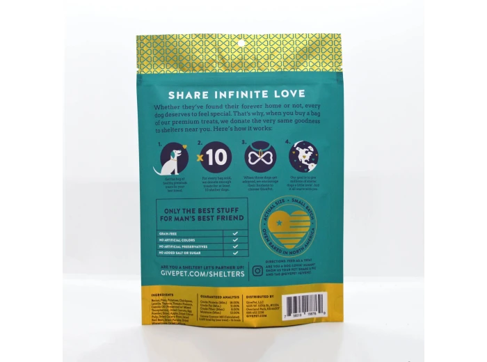 GivePet Crunchy Dog Treats Breakfast All Day 12 Oz.