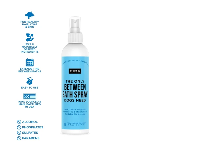 The Only Between Bath Spray Dogs Need - Amber & Sandalwood 3 ounce
