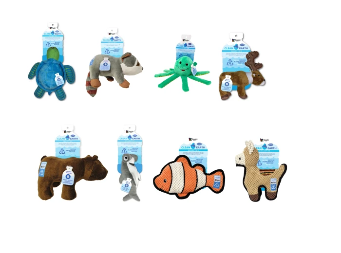 Clean Earth Recycled Plush Toys - 100% Sustainable Turtle