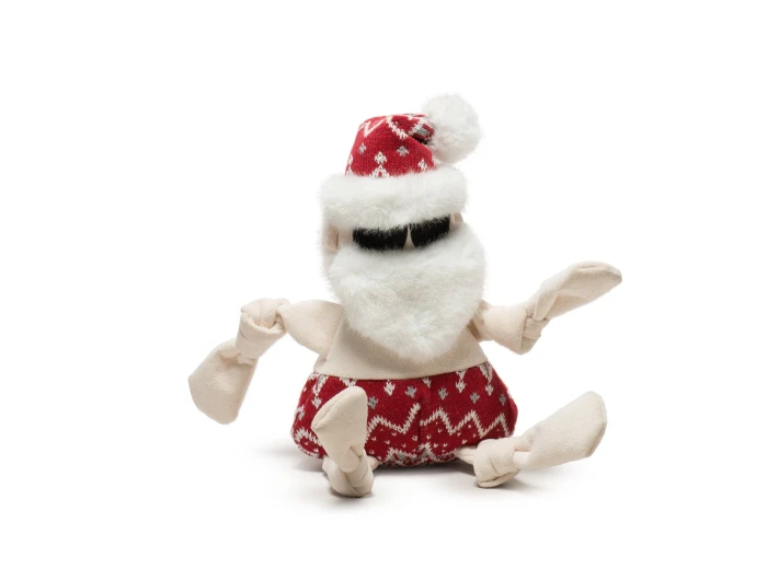 Beach Bum Santa Knottie® Plush Dog Toy Large