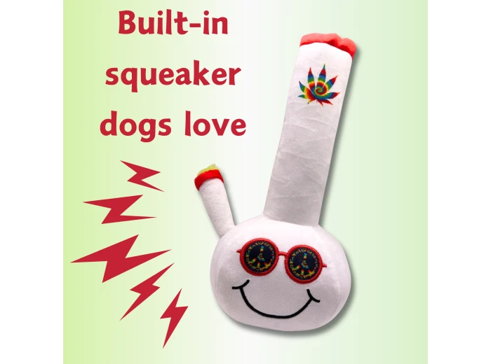 Billie Bong | Funny Dog Toy | Cool Plush Novelty Gift