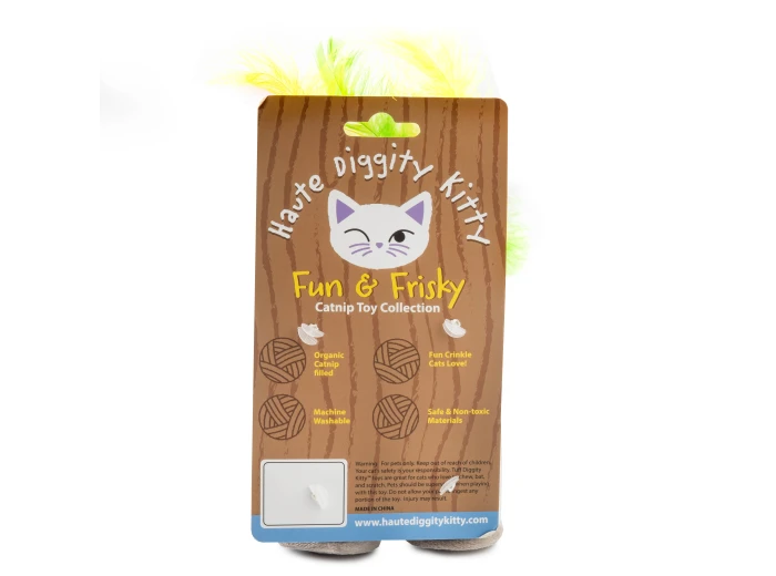 White Paw (Mango & Lime) Organic Catnip Toys
