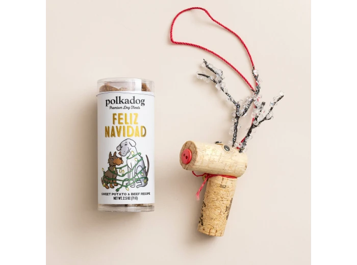 Holiday Mini Tube: Feliz Navidad - Dog Treats