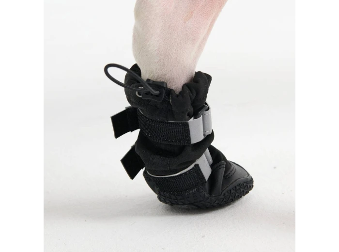 Flex Shell Water-resistant Dog Boots - Black B (5.1cm-6.0cm / 2.1"-2.3")