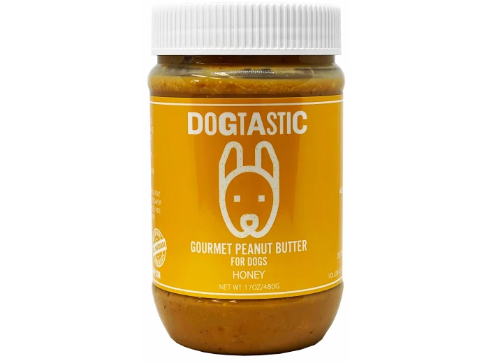 Dogtastic Gourmet Peanut Butter for Dogs - Honey Flavor