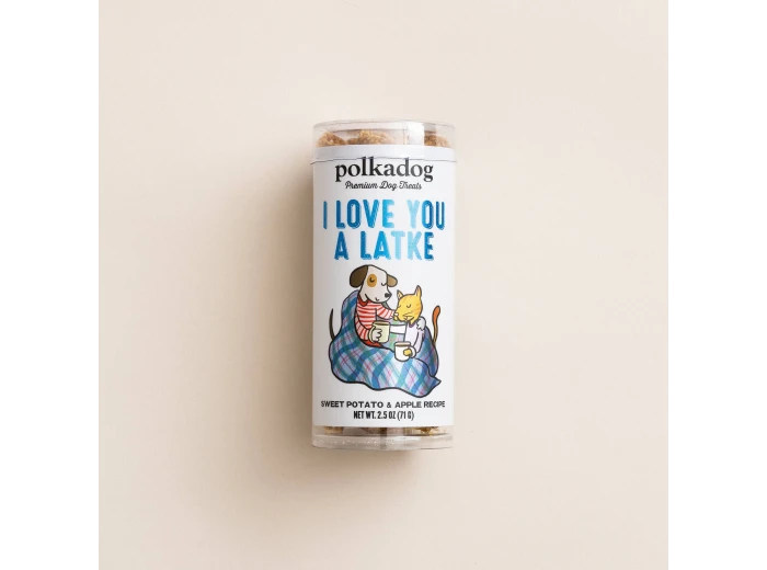 Holiday Mini Tube: I Love You A Latke - Dog Treats