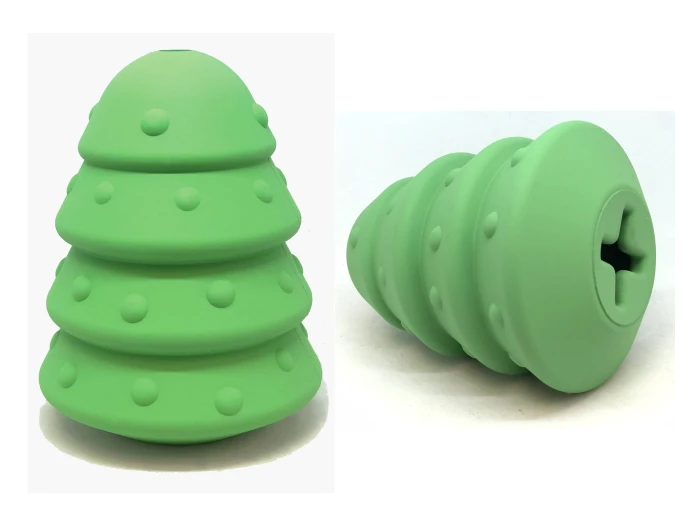 Christmas Tree Treat Dispenser & Dog Chew Toy - Large