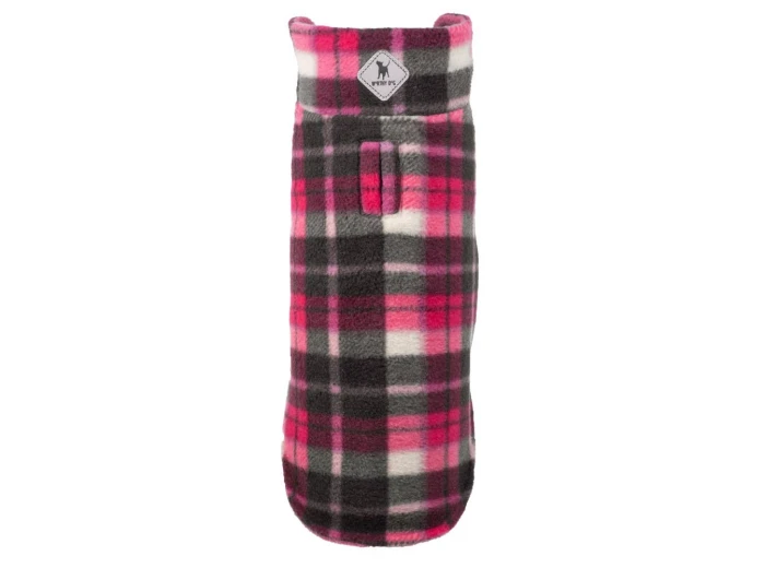 Fargo Fleece Jacket Tan/Brown Teal
