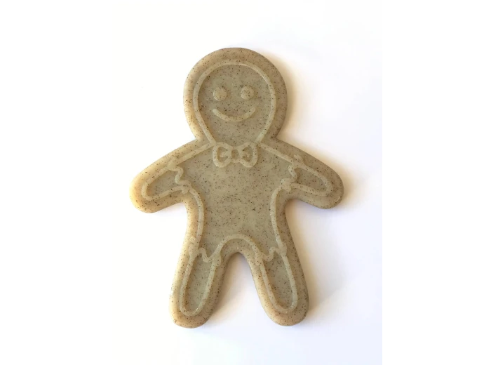 Gingerbread Man Christmas Nylon Chew Toy