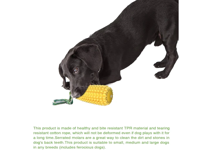 Corn Stick Dental Cleaning Dog Chew Toy