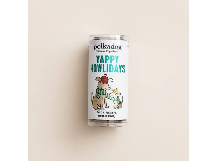 Holiday Mini Tube: Yappy Howlidays - Dog Treats