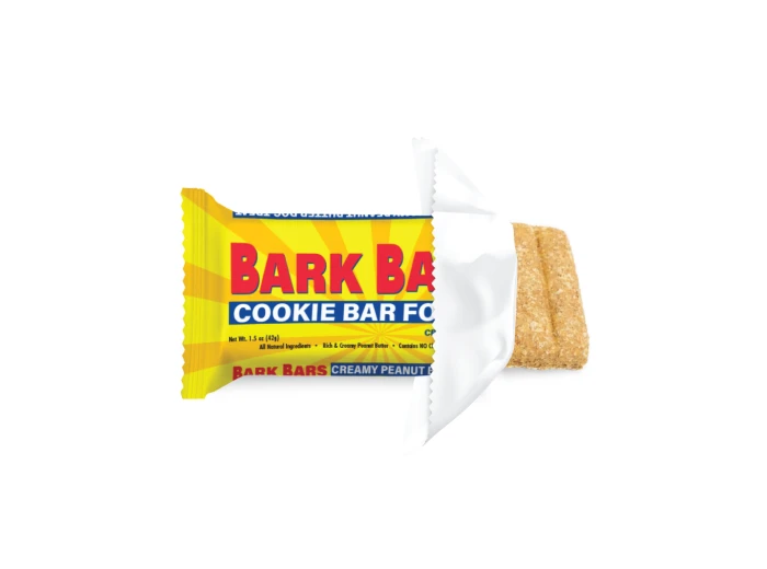 Bark Bars - 1.5 oz - Individual Bars - 6 pack Peanut Butter & Carob Chip