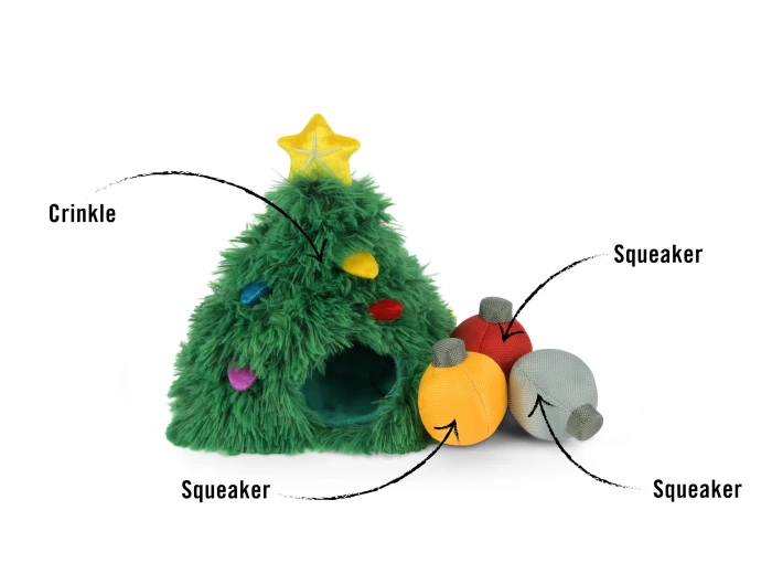 Merry Woofmas - Doglas Fur Pet Toy Set