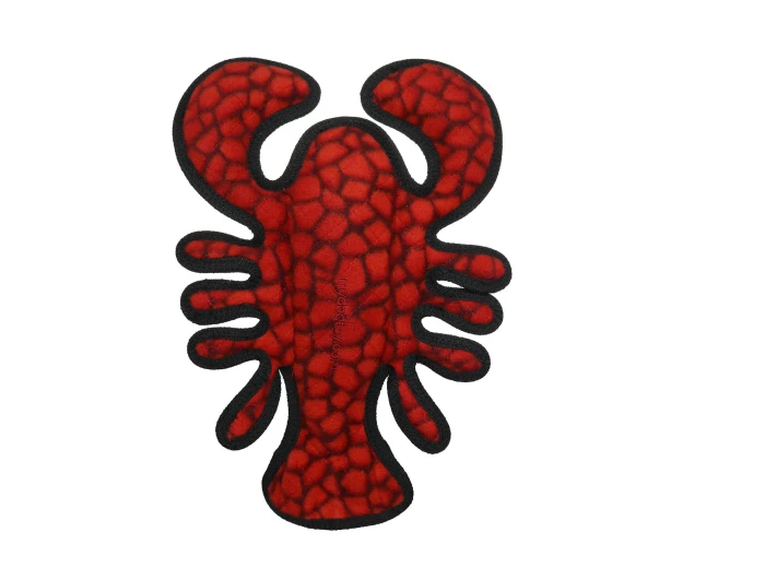 Tuffy Ocean Lobster, Durable, Tough, Squeaky Dog Toy