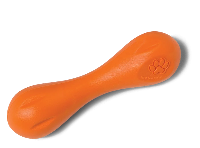 Hurley® Dog Toy for Chew, and Fetch Tangerine