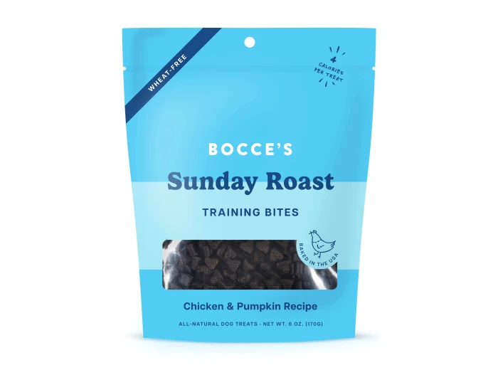 Bocce's Bakery Sunday Roast Training Bites Dog Treats 6oz