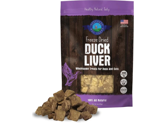 Freeze Dried Duck Liver 3oz