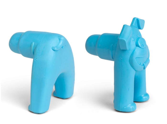 Toppl® Stopper Treat Toy Plug Accessory Tangerine