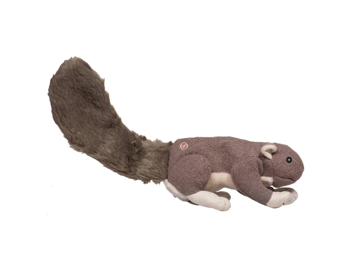 Feller Squirrel Plush Dog Toy Small
