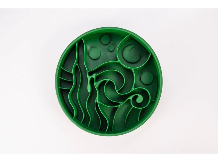 Starry Night Slow Feeder Bowl Midnight