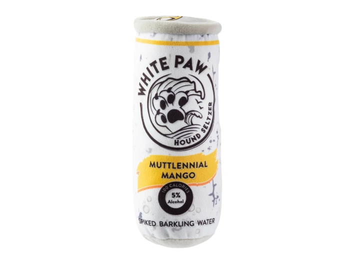 White Paw - Muttlennial Mango Squeaker Dog Toy
