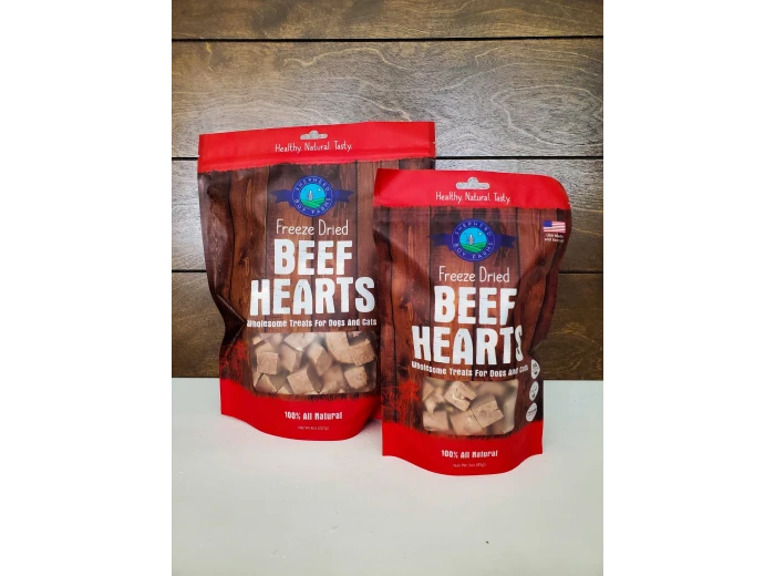 Freeze Dried Beef Heart Treats 3oz