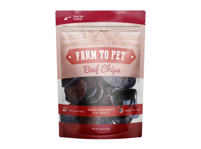 Beef Chips Dog Treats